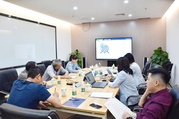 九江市生態(tài)環(huán)境局領(lǐng)導一行蒞臨我司考察指導